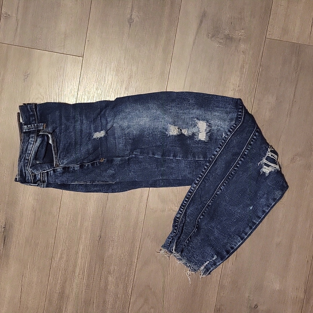 Mudd FLX Stretch Ripped Denim Jeans Size 9